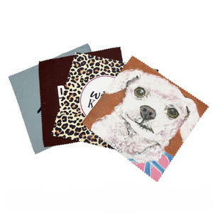 Impression personnalisée microfibre lunettes de soleil lunettes nettoyant pour lunettes chiffons pour lunettes lunettes lunettes lentilles <span class=keywords><strong>lingettes</strong></span> de nettoyage - Product Image 4