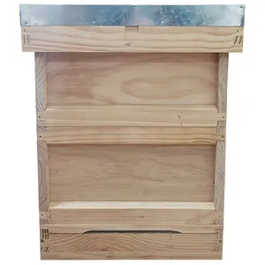 Dadant定制未组装蜂箱套件养蜂设备木制蜂箱