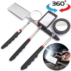 360 ° Inspeção Espelho LED Luz Telescópica Espelhos Estender Ferramentas Mecânicas Inspeção Espelho Telescópico Lidar Com Ferramentas De Reparação - Product Image 5