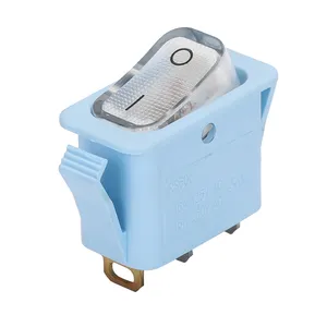 KCD3 Series Fireproof Plastic Shell High Current Resistance 16A 250VAC ON-OFF Plastic Rocker Switch with 3Pin Terminal