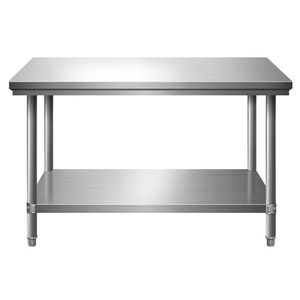 Stainless Steel Commercial Kitchen Table Double Layer Thickened Rectangular Processing Table For Home Use - Product Image 4