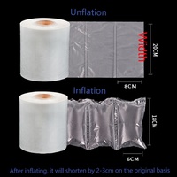 Film en plastique gonflable pour coussin d'air, PE imperméable, antichoc, transparent, 20um, marque Pruida, modèle 16I071-16, certifié ISO9001