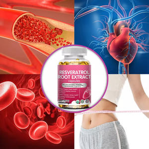 Integratore antiossidante Trans-resveratrolo solubile in acqua con tè verde, estratto di semi d'uva e quercetina - Product Image 6