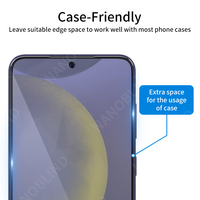 Nuevo Protector de Pantalla de Privacidad de 4 Vías, Mate, PET, Nano, Anti Luz Azul, Anti Reflejos, Anti Espía para Samsung S24 Plus
