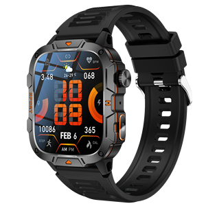QX12 Sport all'aperto <span class=keywords><strong>Bluetooth</strong></span> Smart Watch Fitness Tracker impermeabile cardiofrequenzimetro schermo <span class=keywords><strong>Smartwatch</strong></span> - Product Image 4