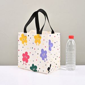 Promotional Supermarket <b>Tote</b> Bags Reusable Non-Woven Fabric Cotton Custom Printed Logo Paper <b>Plastic</b> Recyclable Shopping Bag - Product Image 6