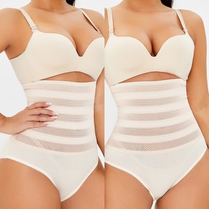Gaine sculptante sans couture, respirante, écologique, à maintien moyen, <span class=keywords><strong>grande</strong></span> <span class=keywords><strong>taille</strong></span>, en maille, pour le contrôle du ventre et le rehaussement des fesses - Product Image 5
