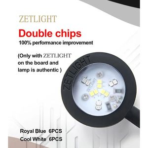 Lámpara LED Zetlight <span class=keywords><strong>M1</strong></span> <span class=keywords><strong>Pro</strong></span> de espectro completo Nano para acuarios pequeños, peceras de agua salada, arrecifes de coral y plantas acuáticas. - Product Image 3