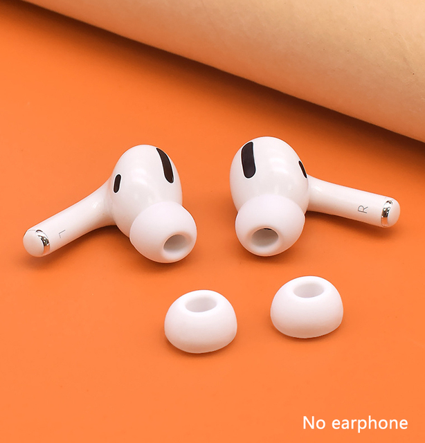 Trending Noise Reduction Earphone Accessories Cover Hole Silicone Liquid Replacement Ear Tip for Airpods Pro 3 2