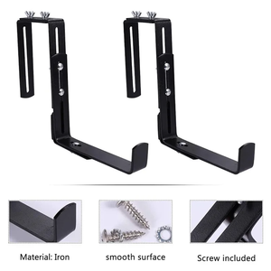 Bán Buôn Tùy Chỉnh Kim Loại Chân Đế L Góc Khung Hanger L Góc Tường Gắn Thép Chân Đế - Product Image 5