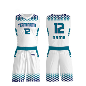 Maillot de basket-ball personnalisé pour club, uniforme d'équipe féminine, design de haute qualité, respirant, manches courtes, imprimé - Product Image 3