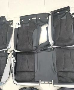 <span class=keywords><strong>Coprisedili</strong></span> per <span class=keywords><strong>Audi</strong></span> <span class=keywords><strong>A3</strong></span> Sportback, Anteriori e Posteriori, in Alcantara o Scamosciato, Design Hatchback con Dettagli in Pelle - Product Image 2