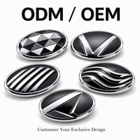 Emblème de voiture personnalisé en plastique ABS, logo plat 3D résistant aux UV et aux intempéries, emblème de coffre de voiture pour le style du véhicule