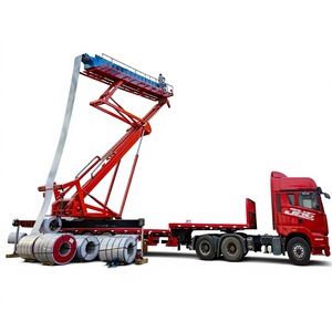Custom Lifting Height Hydraulic Heavy Duty Lift with Pump for <b>Tile</b> Roof Portable Cold Roll Forming Machine - Product Image 1