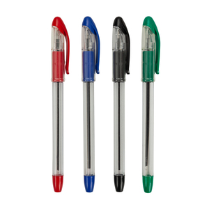 Pulpen Bolpoin Plastik China Berbagai Macam, Tulisan Halus 0.5/0.7mm, Custom - Product Image 1