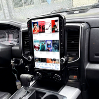 Autoradio Android 13 14,5 pouces pour Dodge RAM 1500 2500 2013-2018 Lecteur multimédia Écran tactile CarPlay sans fil Stéréo automobile GPS BT