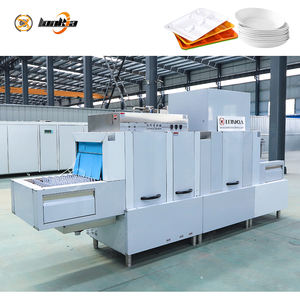 Lavavajillas Industrial Continuo de Túnel para Restaurantes y Hoteles, de Alta Capacidad, en Acero Inoxidable - Product Image 1