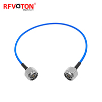 Câble d'extension RF Pigtail N Type Mâle vers N Type Mâle avec RG402 RG-402 0.141 RG405 SS405 RG401 250