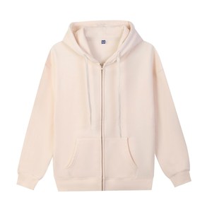 HG BY6613 – Blouson polaire à capuche zippé pour homme, automne, couleur unie, doublure polyester/coton, coupe-vent, respirant, écologique, 380g, personnalisable - Product Image 5