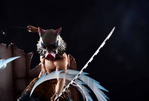 Figura de acción de Anime japonés GK MWDT <span class=keywords><strong>Hashibira</strong></span> <span class=keywords><strong>Inosuke</strong></span>, colección - Product Image 2