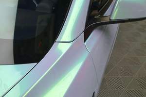 Film d'emballage de voiture vert <span class=keywords><strong>platine</strong></span>-Matériau PVC <span class=keywords><strong>Vinyle</strong></span> à changement de couleur automatique - Product Image 5