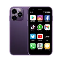 Smartphones miniatures SOYES XS16 4G, écran 3 pouces, processeur quadricœur, 2 Go + 16 Go, Android 10, téléphone mobile, 2000 mAh, appareil photo, double SIM, petit téléphone