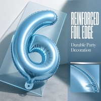 50 ballons chiffres en aluminium de 16 pouces pour Noël, Halloween, mariage, anniversaire, Nouvel An, fêtes, décorations et fournitures de fête, Globos