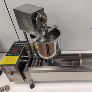 Kích Thước Khác Nhau Điện Đầy Đủ Tự Động 110V 220V Nhà Bánh Rán Máy Làm Máy Donut Với Miễn Phí Donut Công Thức - Product Image 1