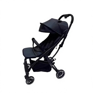 Chaise haute moderne pour bébé avec roulettes, chaise de repas pliable pour tout-petit avec siège rembourré et harnais de sécurité pour restaurants / maison OEM - Product Image 3