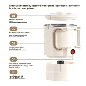 Portable Electric Kettle 0.8L Automatic Shut Off Boil Dry Protection For Home Travel Hotel Use - Product Image 3