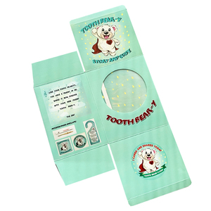 Custom Printed Paper Gift <b>Box</b> Self Erecting <b>Cardboard</b> Mailer <b>Box</b> with Window <b>for</b> Candles Cosmetics Packaging - Product Image 1