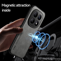 Coque Arrière en Cuir Personnalisée Antichoc Peau de Mouton Pour Xiaomi Redmi Note 15 14 13 12 11 10 4G 9 8 Pro Plus 5G 12S 11S 10S