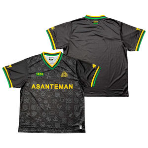 Camiseta de Fútbol Vintage Personalizada para Hombre, Logotipo Bordado en Poliéster, Transpirable, Talla Grande, Uniforme de Club de Fútbol - Product Image 2