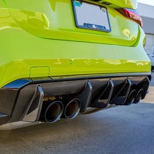 Diffuseur de pare-chocs arrière en fibre de carbone Série 3 pour G80 G82 G83 M3 2021-2023 - Product Image 4