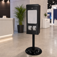 Nouveau Distributeur Automatique de Cartes Intelligent à Deux Emplacements 2026 pour Cartes à Collectionner et Boosters – Kiosque de Vente Libre-Service en Acier Galvanisé