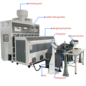 Độ chính xác cao lông điền hai-miệng bốn cân gối điền máy để bán - Product Image 2