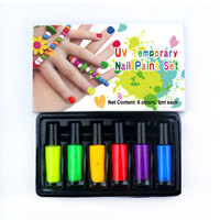 Großhandel UV Neon Nagel Gel Polish Set mit privatem Logo Glow in the Dark Kunst farbe für Halloween Party Nagellack
