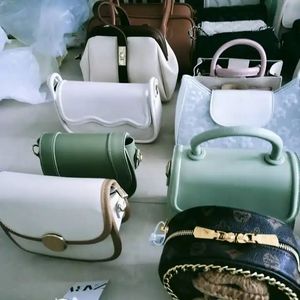 Bolsos de Diseñador de <span class=keywords><strong>Lujo</strong></span> Usados en Venta, Bolsos de <span class=keywords><strong>Mano</strong></span> de Colores Variados, Bolsos Cruzados de Cuero de Alta Calidad para Mujer, Envío Aleatorio - Product Image 6