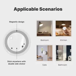 MOES Tuya ZigBee 智能场景开关 旋钮式无线控制器 电池供电 自动化场景 多应用支持 - Product Image 5