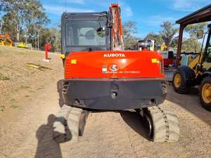 Miniexcavadoras Usadas 98% Nuevas, Marca Líder Kx080-3s, Excavadora de Cadenas, Original de Japón, Excavadora Usada de Marca Líder - Product Image 4