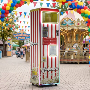 Máquina Expendedora de Palomitas de Maíz Totalmente Automática, Dispensador de Snacks de Autoservicio para Parques, Centros Comerciales y Cines - Product Image 5