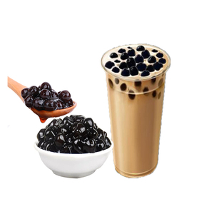 Perles de tapioca YUECHUANXIANG en gros de haute qualité, billes de boba moelleuses noires, ingrédient alimentaire pour thé au lait et bubble tea, sac de 9 mois - Product Image 4