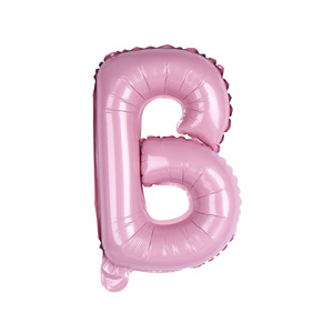 Globos de Letras de Aluminio de 16 Pulgadas en Rosa Perla, Azul Caramelo, Rosa Claro, Rosa Antiguo, Azul Bebé, Letras de la A a la Z, Decoración para Fiestas - Product Image 5