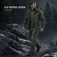 Ensemble de 3 pièces de tenue d'entraînement extensible L5.0 EMR numérique russe personnalisé en gros : veste, chemise Frog et pantalon pour les missions en extérieur