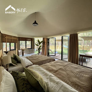 Tente modulaire de luxe 3 Peaks de 38 m² |   Hébergement préfabriqué pour les éco-réseaux, les villas, les maisons conteneurs et l'<span class=keywords><strong>immobilier</strong></span> - Product Image 4