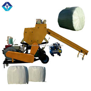 Mini-presse à balles carrées pour ensilage de maï<span class=keywords><strong>s</strong></span>, machine automatique à balles rondes avec <span class=keywords><strong>film</strong></span> de mise en balle, tout-en-un - Product Image 3