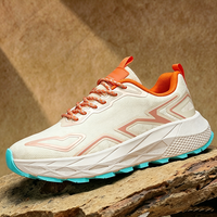 Baskets de sport personnalisées de haute qualité pour hommes Chaussures de course Marathon pour hommes Chaussures de sport légères et souples de grande taille en maille pour entraînement