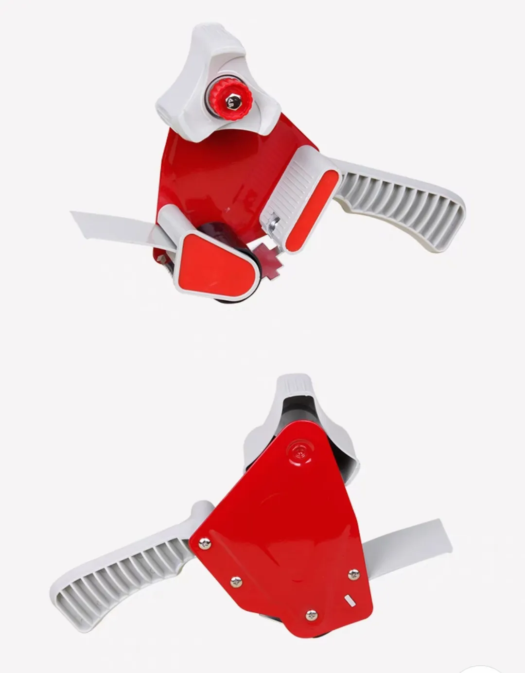 Dispensador de fita industrial de alta qualidade para pistola de plástico, fita de embalagem de 2/3 polegadas, cortador de fita manual