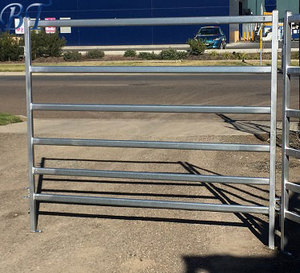 Chất lượng cao 6 feet mạ kẽm di động chăn nuôi bút hàng rào bảng và lưới mắt cáo cổng Úc phong cách gia súc và cừu Thùng - Product Image 2