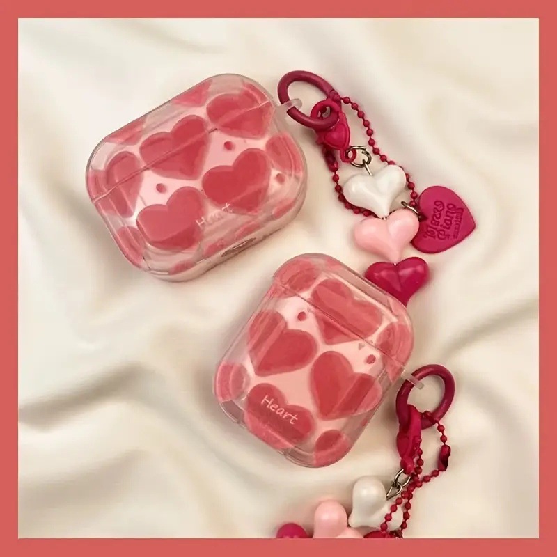 Multiple heart-shaped pendants